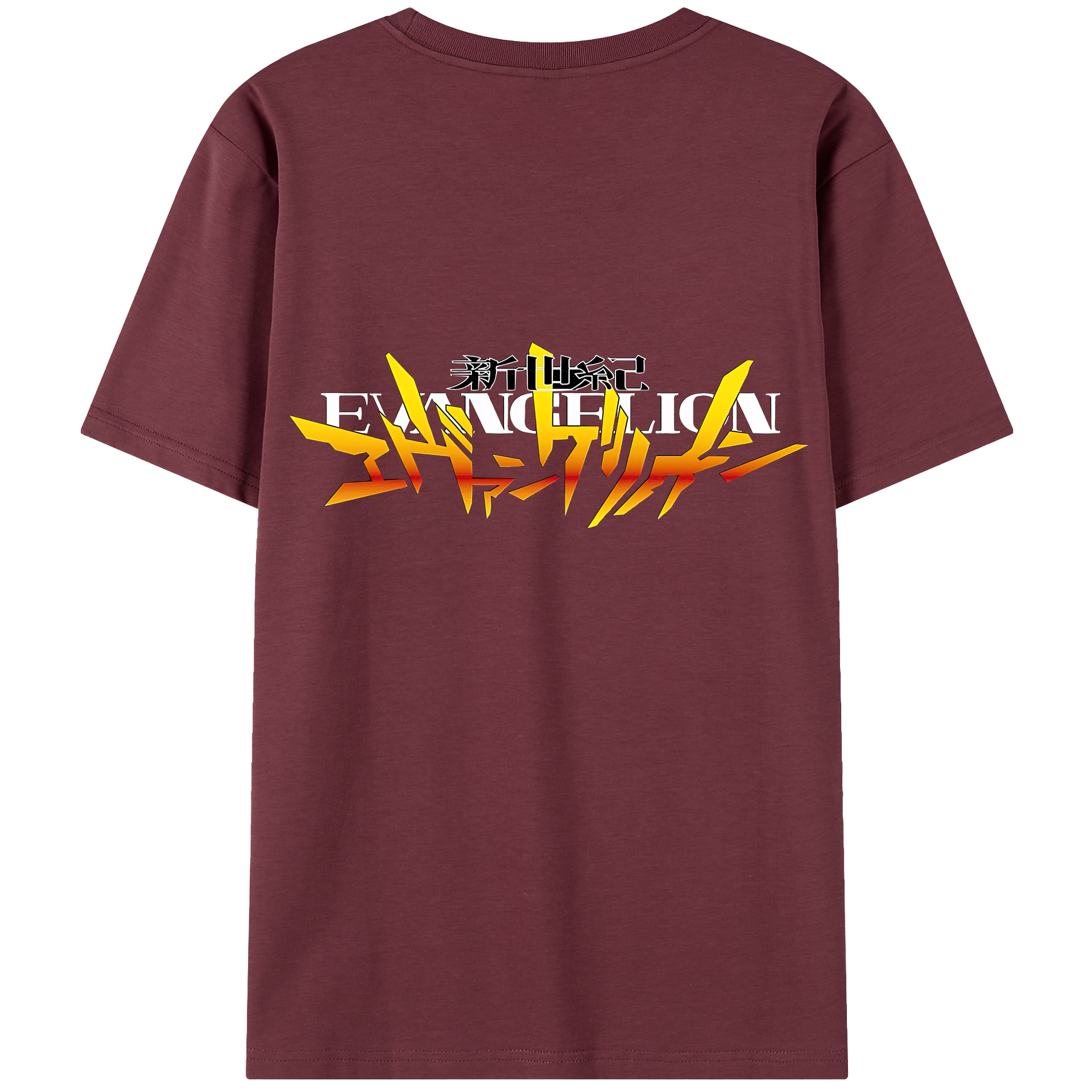 （画像用） EVA 新世紀エヴァンゲリオン 綿100％半袖Tシャツ（背面プリント）